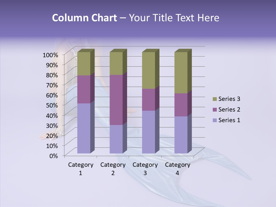 Female Posing Makeup PowerPoint Template
