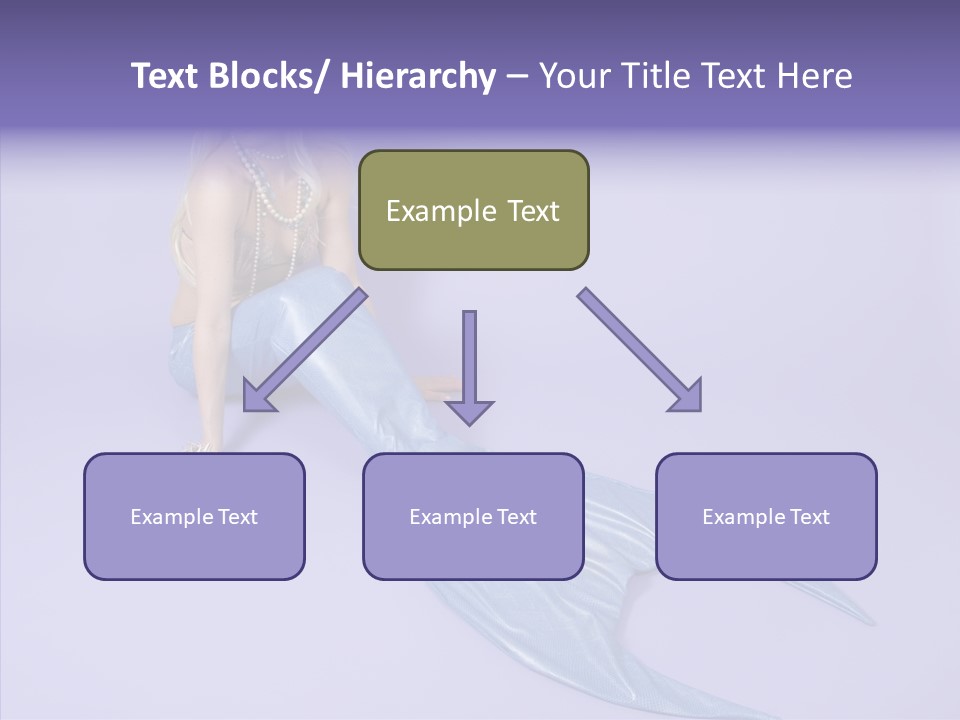 Female Posing Makeup PowerPoint Template