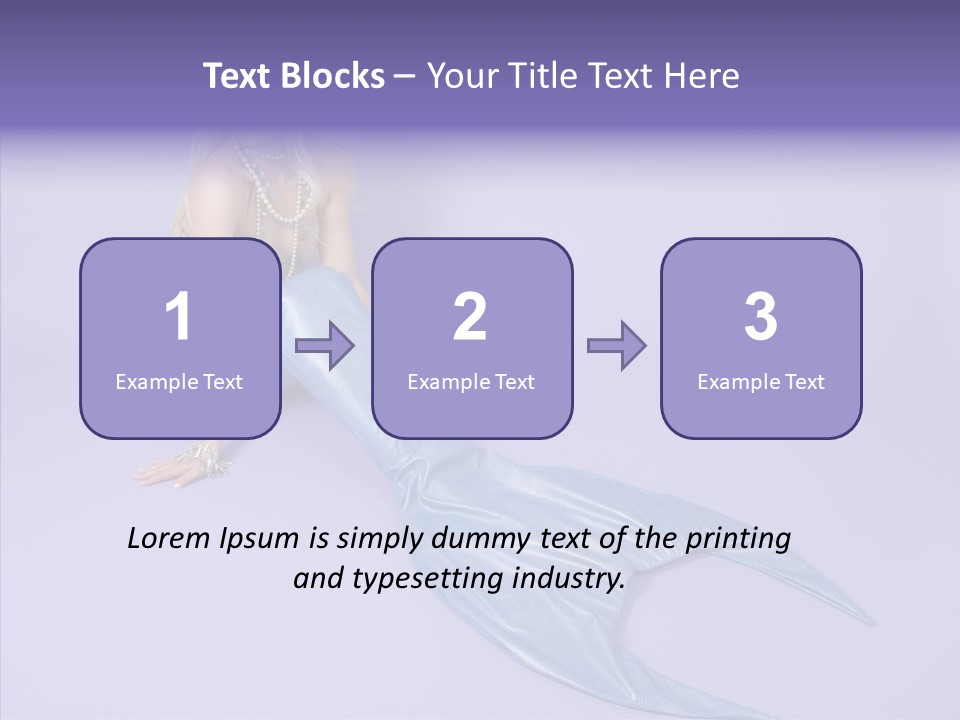 Female Posing Makeup PowerPoint Template