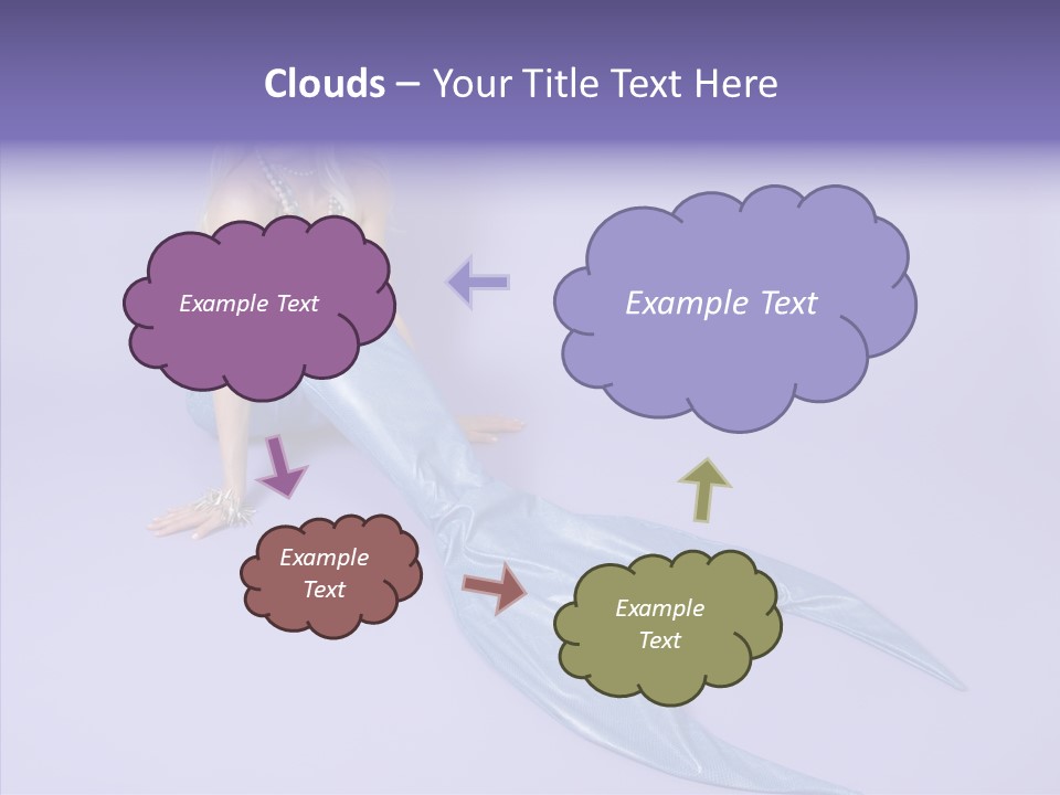 Female Posing Makeup PowerPoint Template