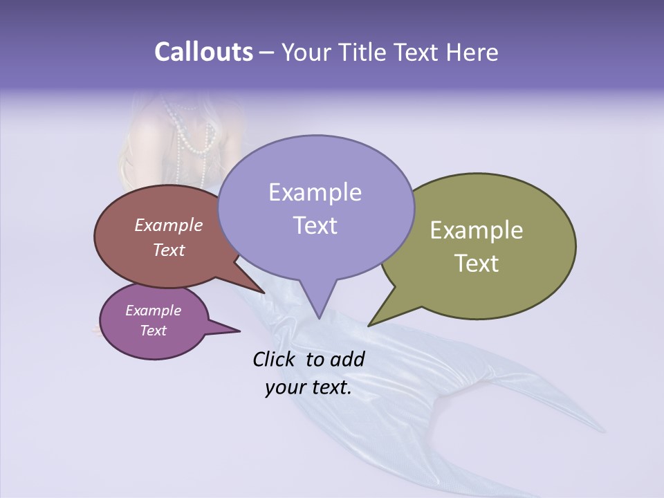 Female Posing Makeup PowerPoint Template