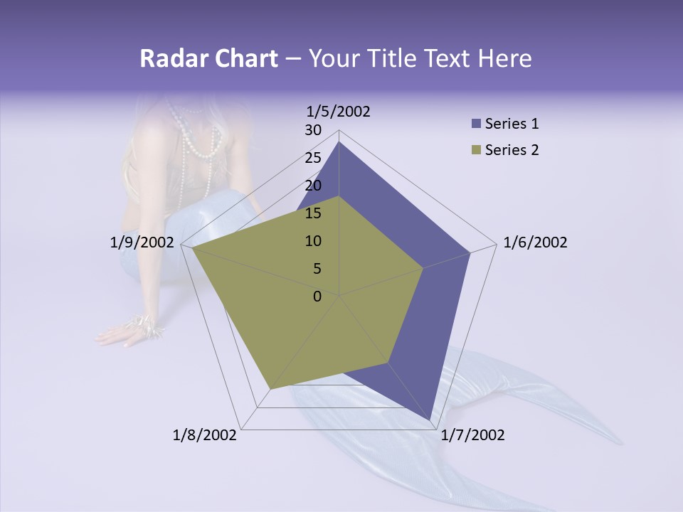 Female Posing Makeup PowerPoint Template