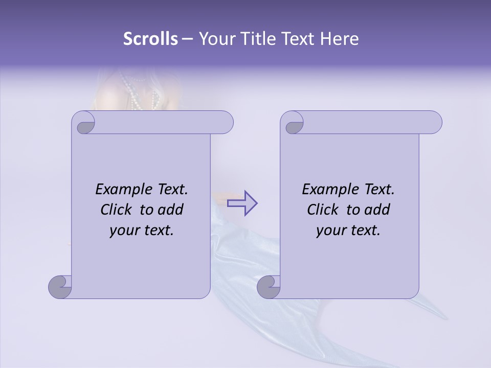 Female Posing Makeup PowerPoint Template