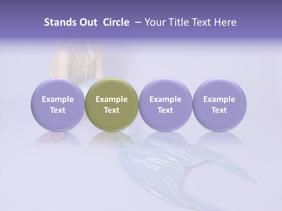 Female Posing Makeup PowerPoint Template