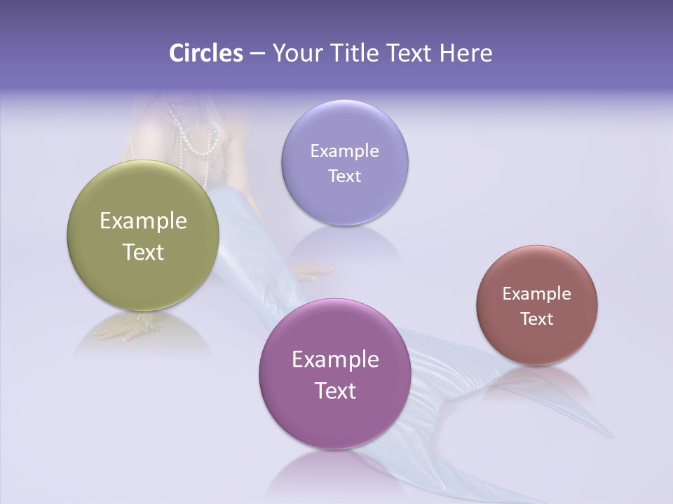 Female Posing Makeup PowerPoint Template