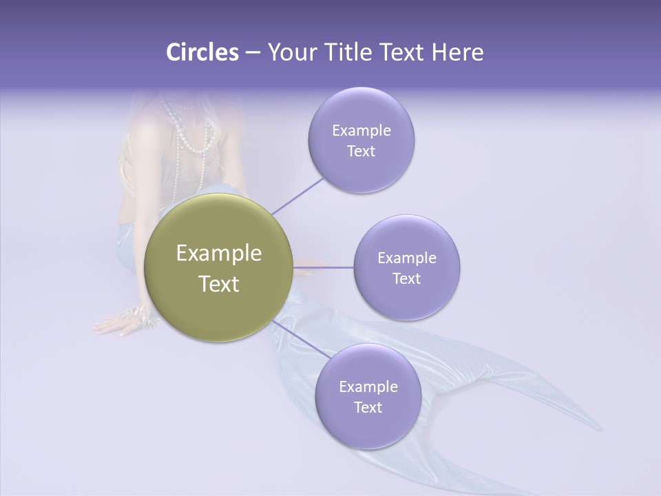 Female Posing Makeup PowerPoint Template