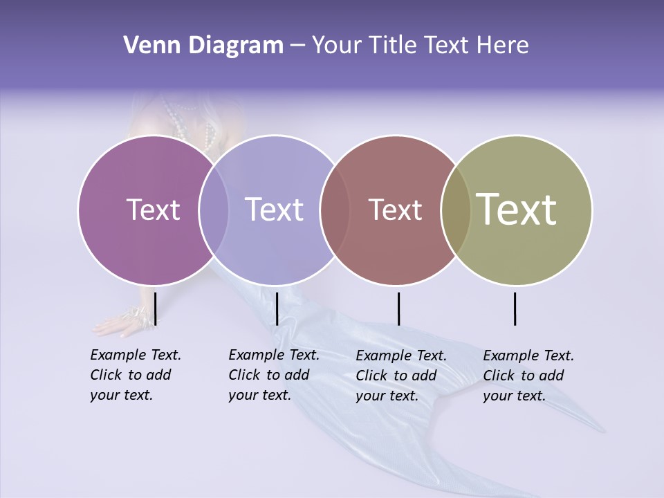 Female Posing Makeup PowerPoint Template