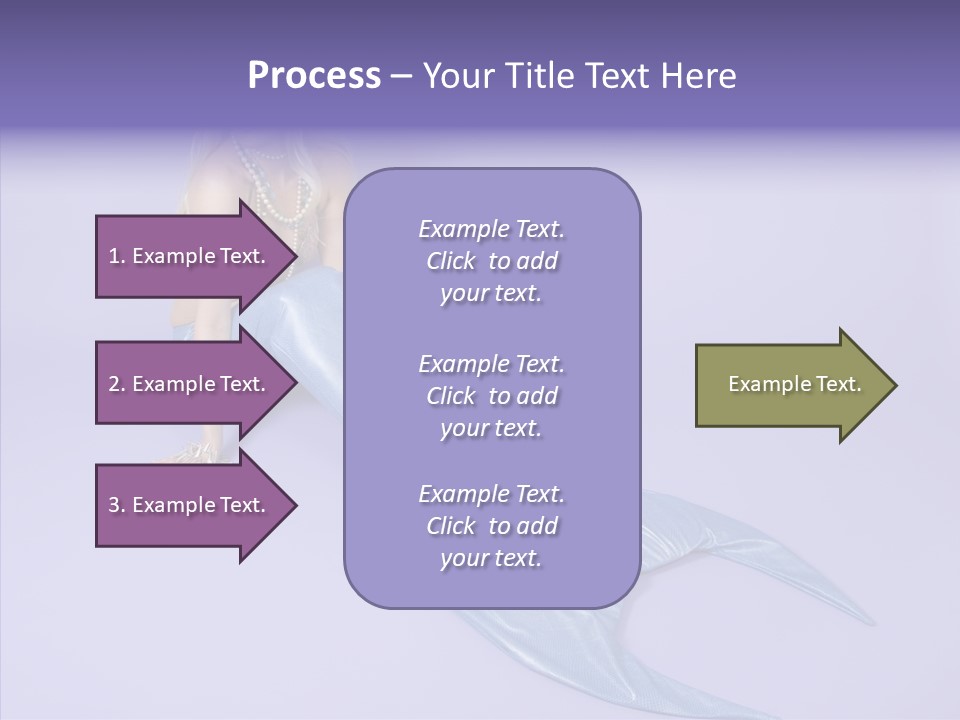 Female Posing Makeup PowerPoint Template