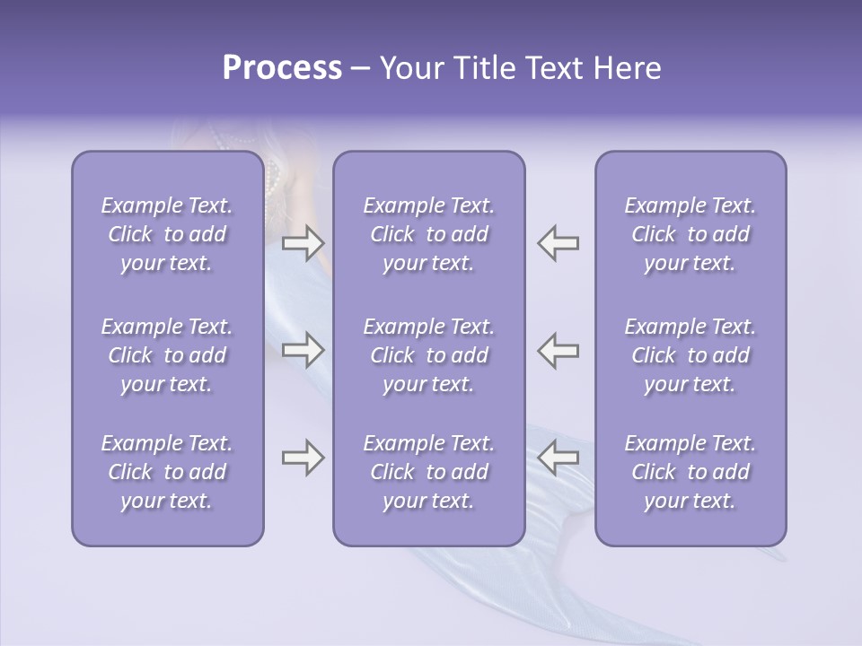 Female Posing Makeup PowerPoint Template