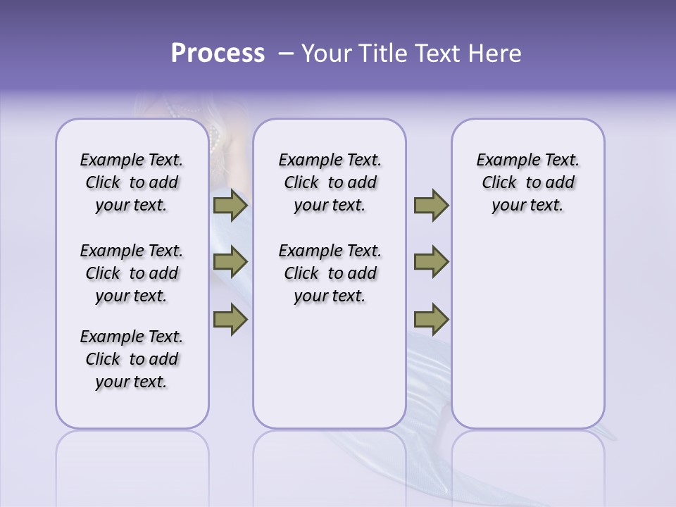 Female Posing Makeup PowerPoint Template