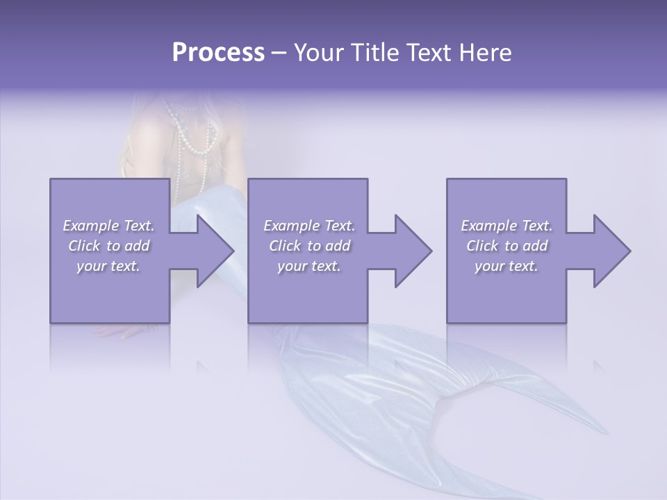 Female Posing Makeup PowerPoint Template
