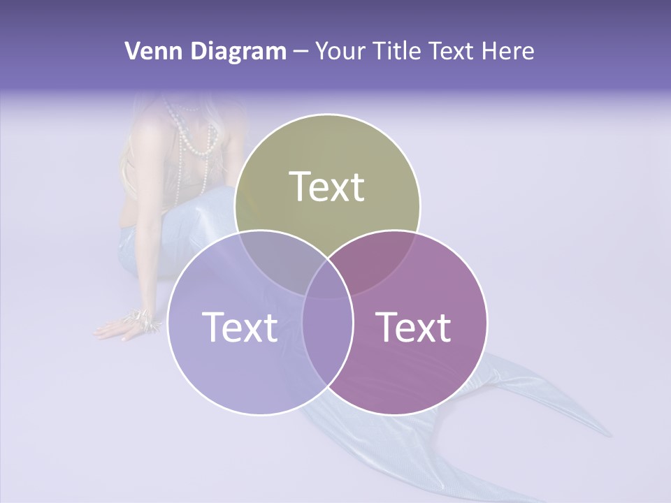 Female Posing Makeup PowerPoint Template