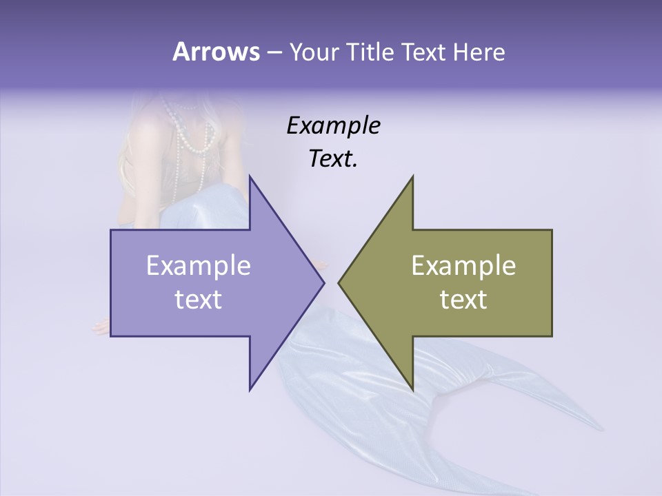 Female Posing Makeup PowerPoint Template