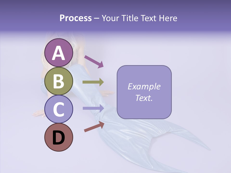 Female Posing Makeup PowerPoint Template