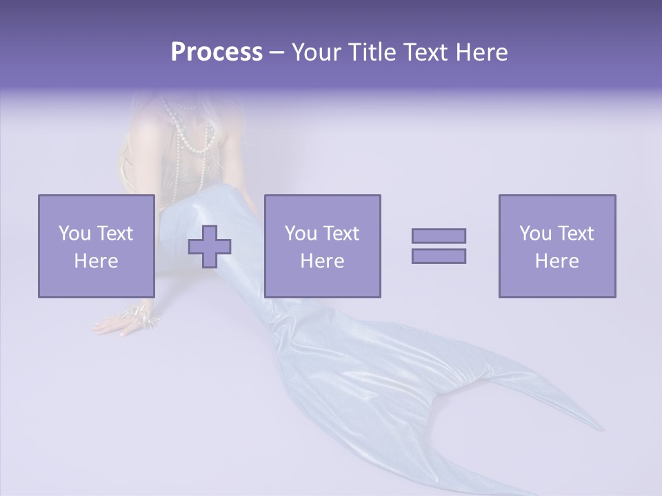 Female Posing Makeup PowerPoint Template