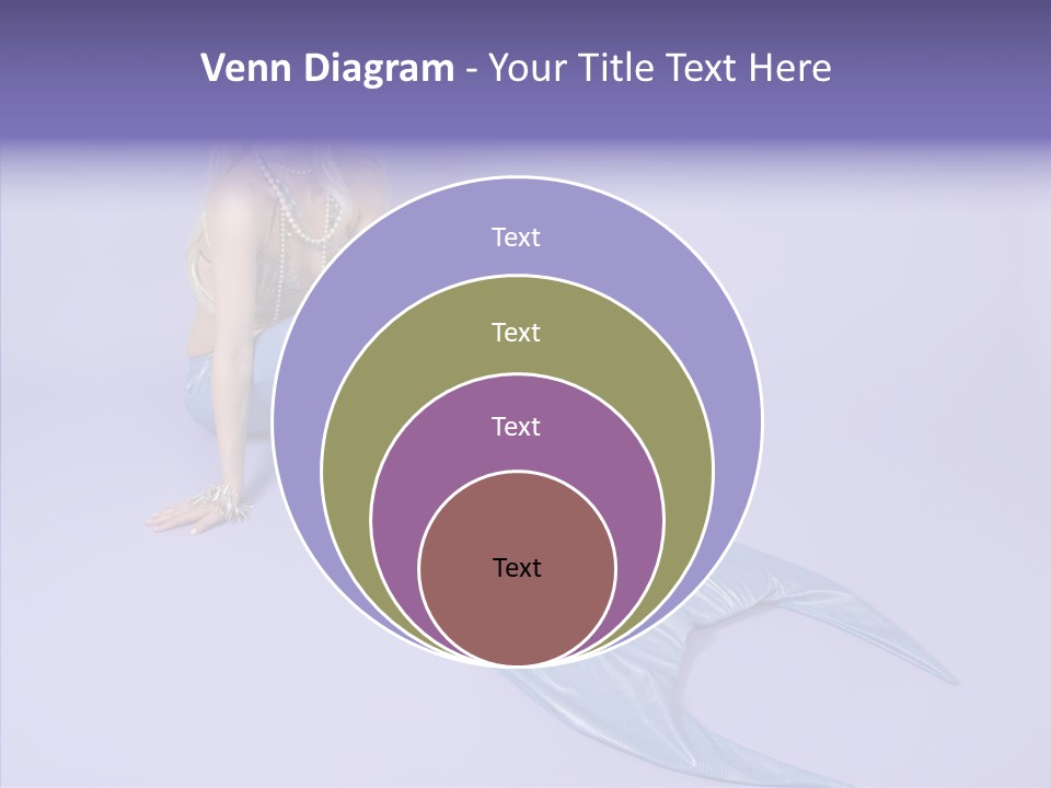 Female Posing Makeup PowerPoint Template