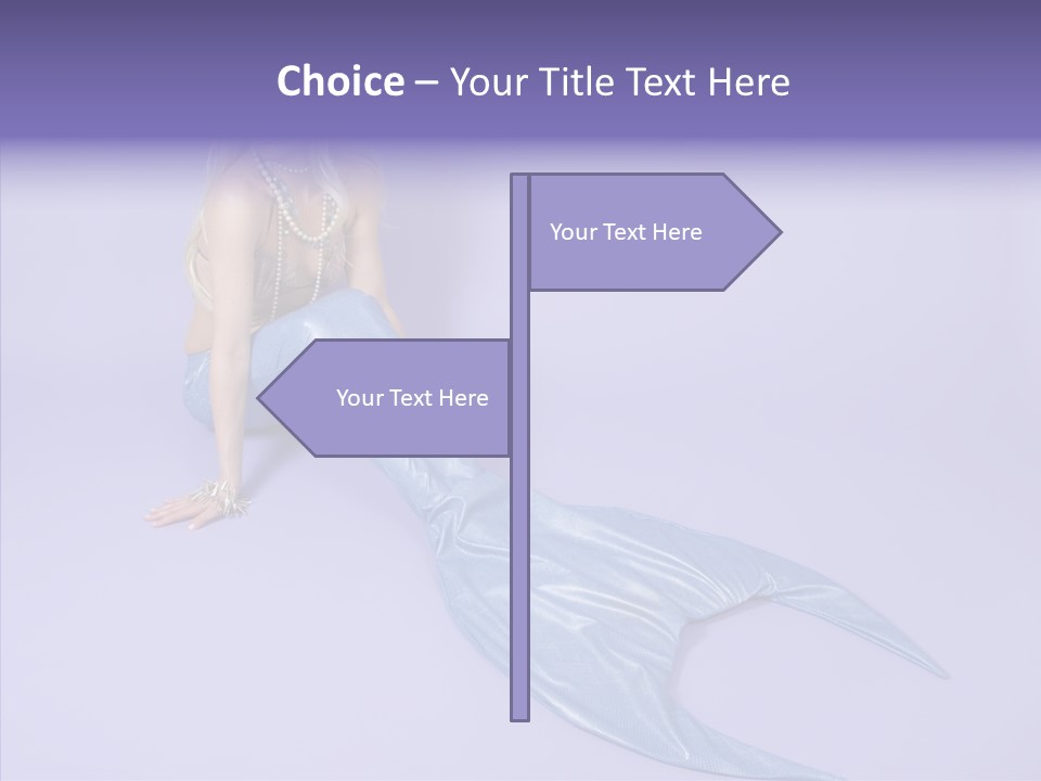 Female Posing Makeup PowerPoint Template