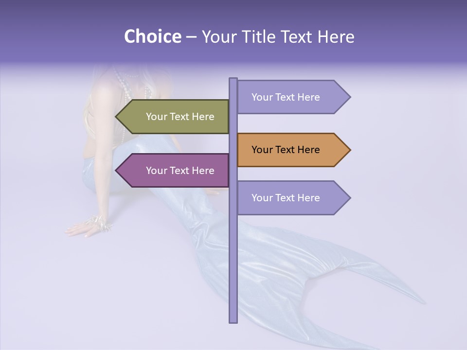 Female Posing Makeup PowerPoint Template