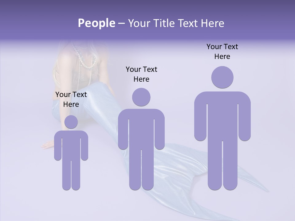 Female Posing Makeup PowerPoint Template