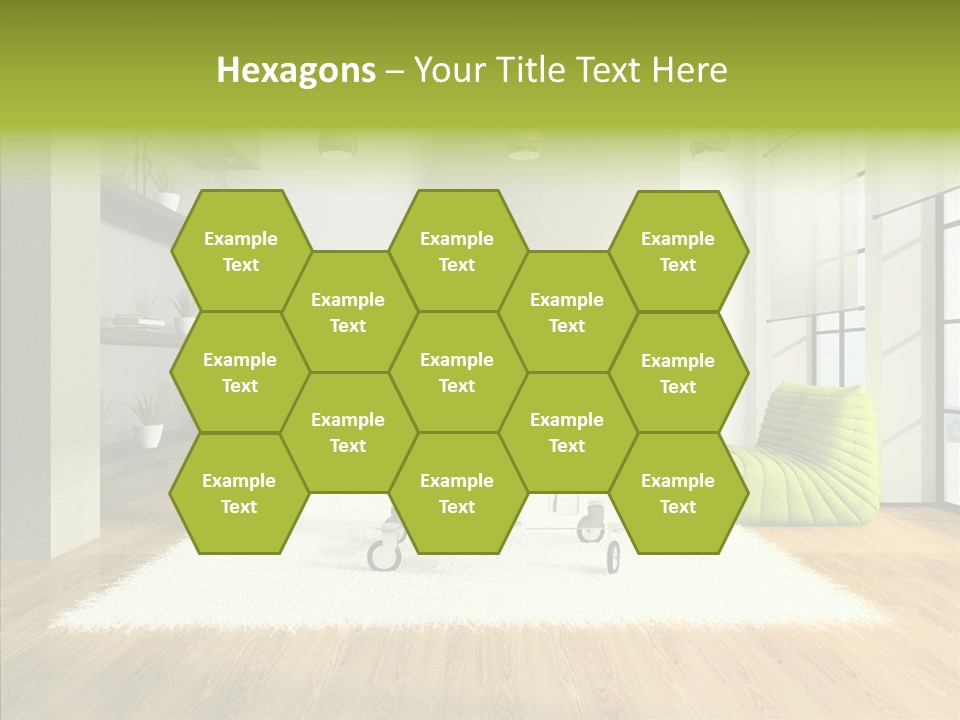 Table Reflection Objects PowerPoint Template