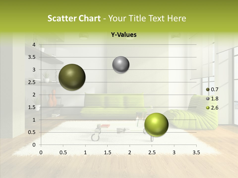 Table Reflection Objects PowerPoint Template