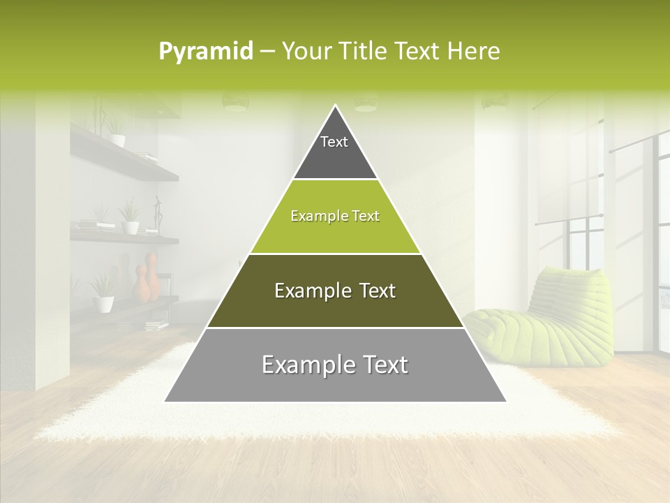Table Reflection Objects PowerPoint Template