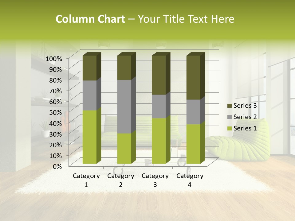 Table Reflection Objects PowerPoint Template