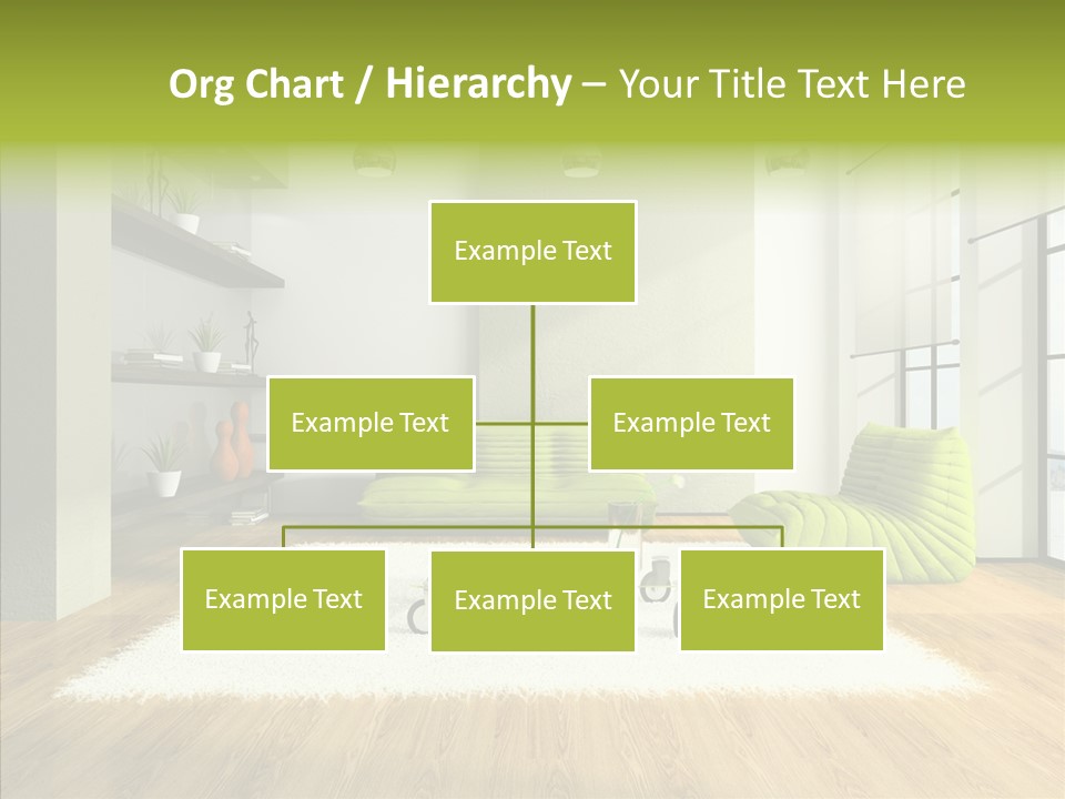 Table Reflection Objects PowerPoint Template
