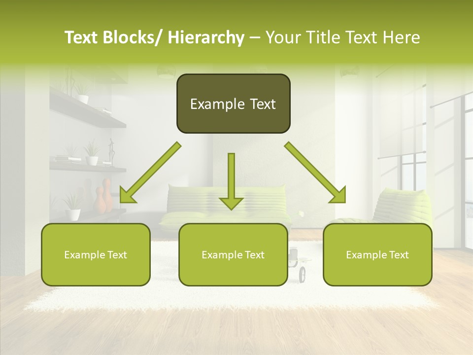 Table Reflection Objects PowerPoint Template