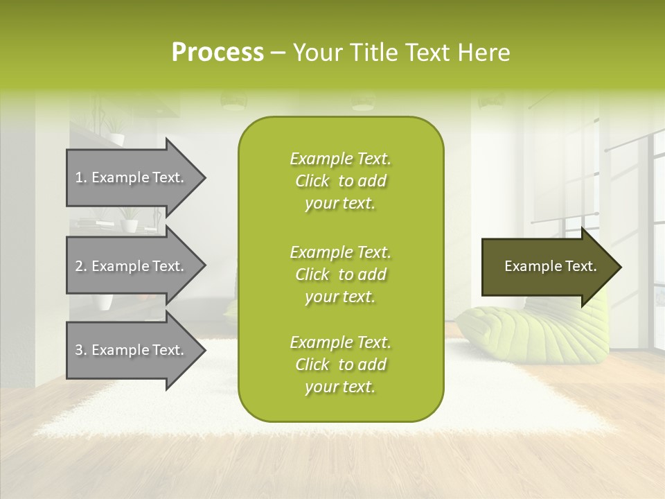 Table Reflection Objects PowerPoint Template