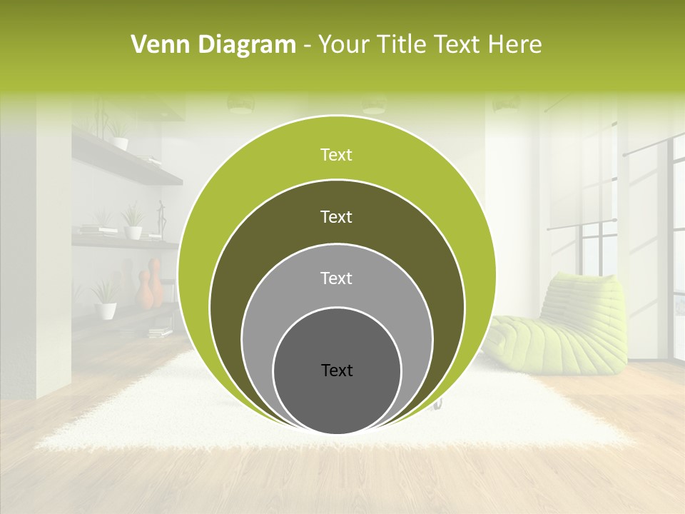 Table Reflection Objects PowerPoint Template
