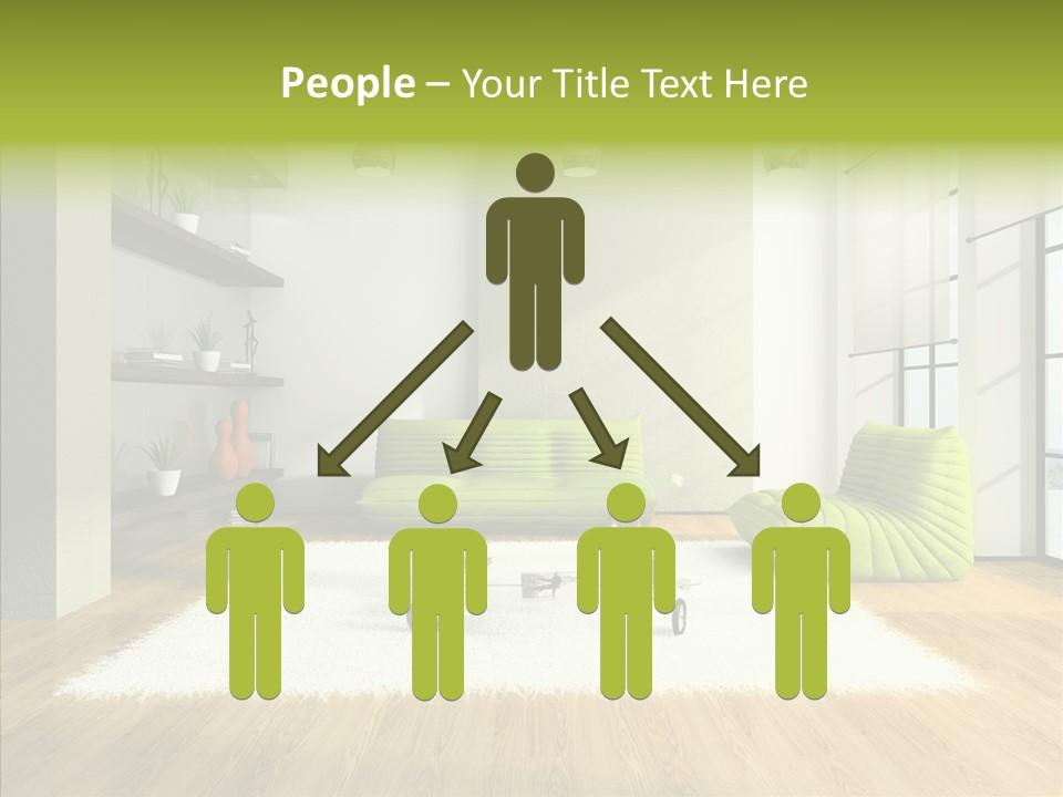 Table Reflection Objects PowerPoint Template