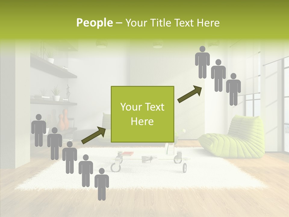 Table Reflection Objects PowerPoint Template