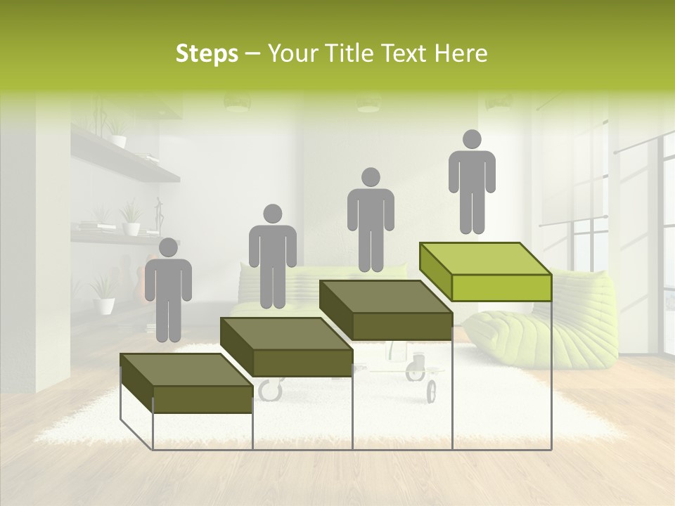 Table Reflection Objects PowerPoint Template