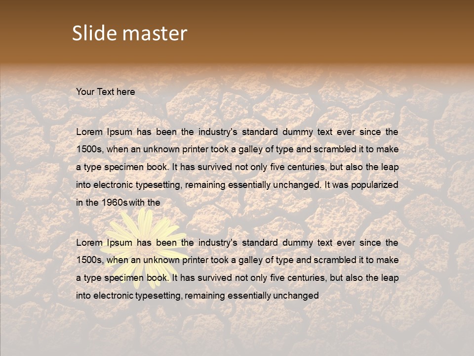 Climate Pattern Earth PowerPoint Template