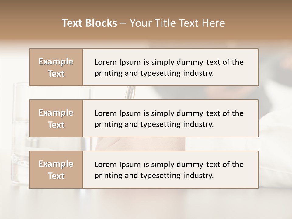Teacher Minority Student PowerPoint Template
