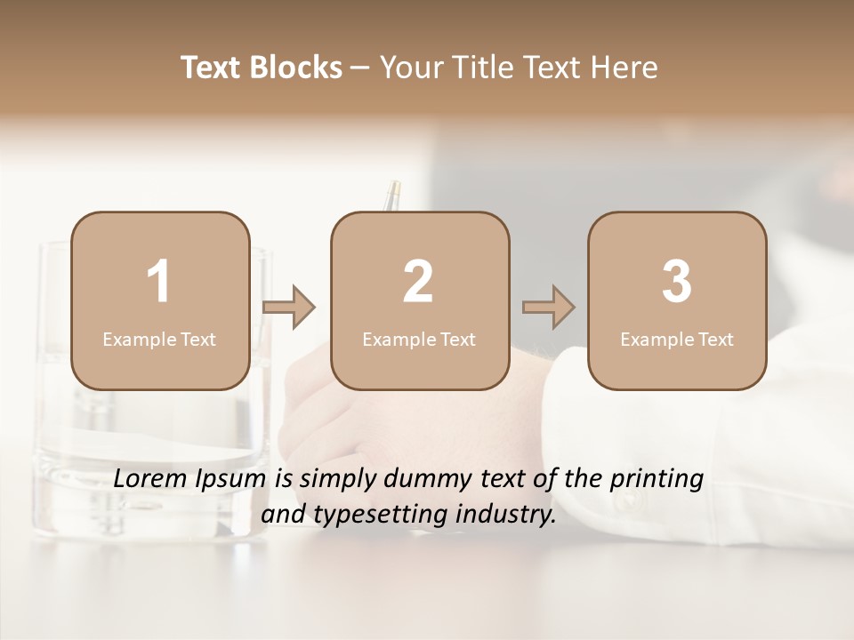 Teacher Minority Student PowerPoint Template
