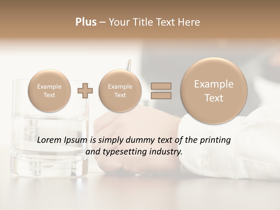 Teacher Minority Student PowerPoint Template