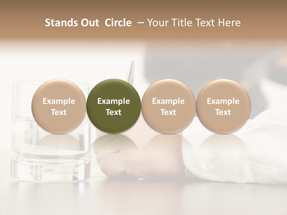 Teacher Minority Student PowerPoint Template