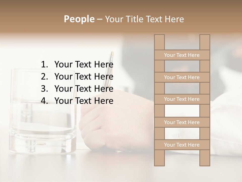 Teacher Minority Student PowerPoint Template