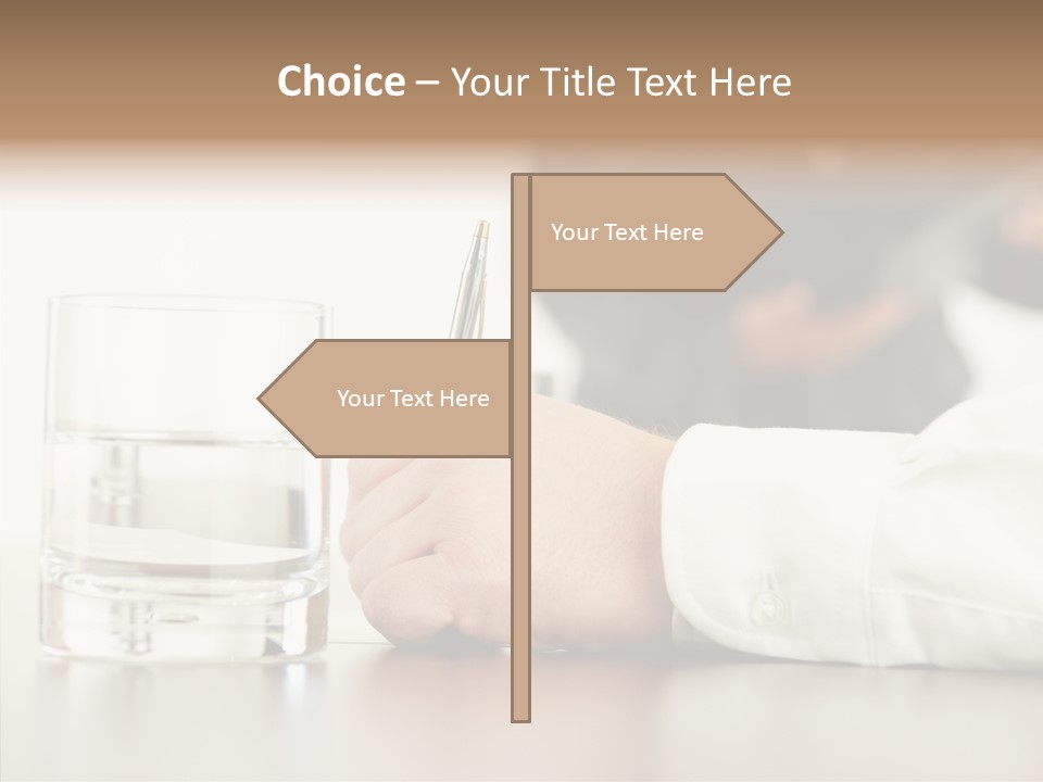 Teacher Minority Student PowerPoint Template