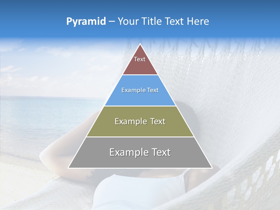 Sunshine Woman Clear PowerPoint Template