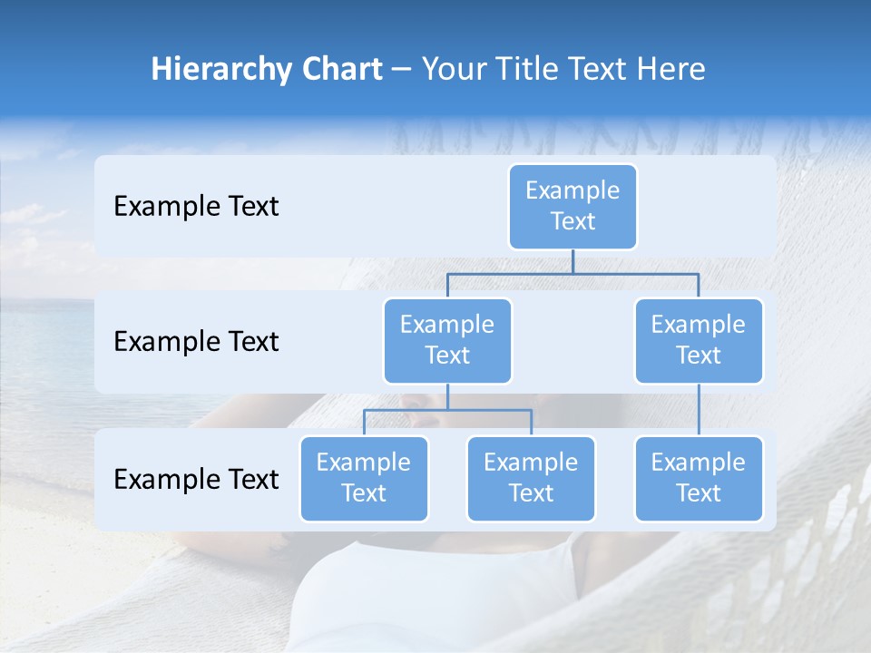 Sunshine Woman Clear PowerPoint Template