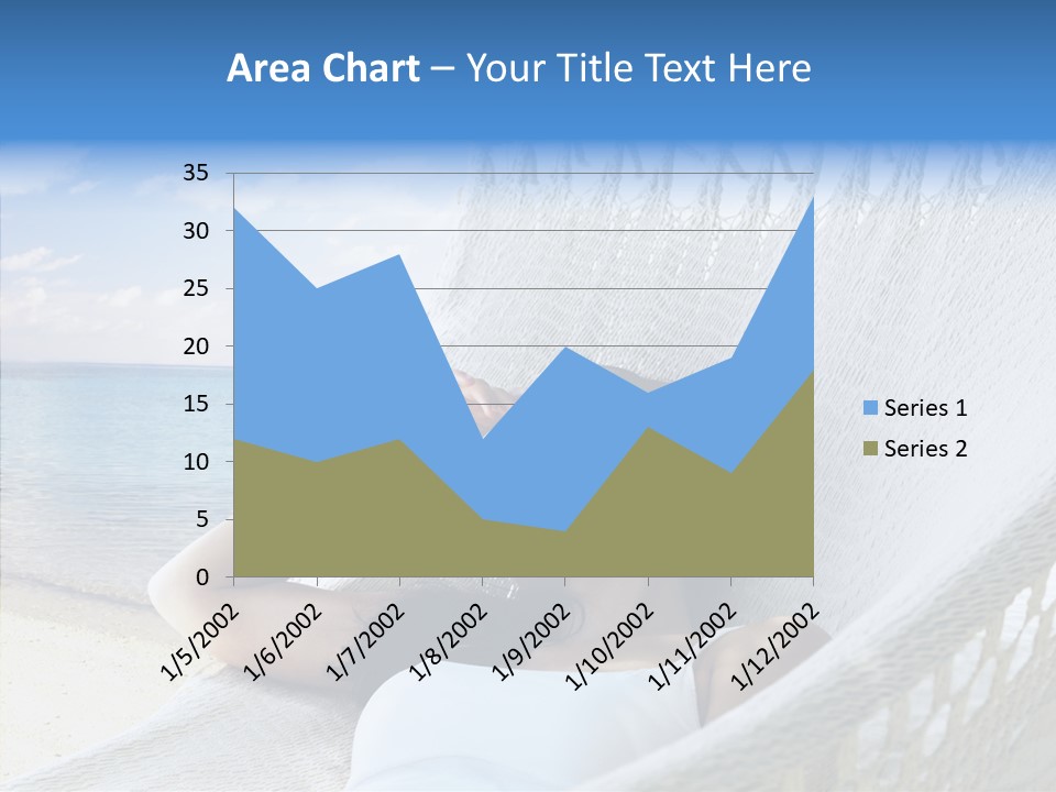 Sunshine Woman Clear PowerPoint Template