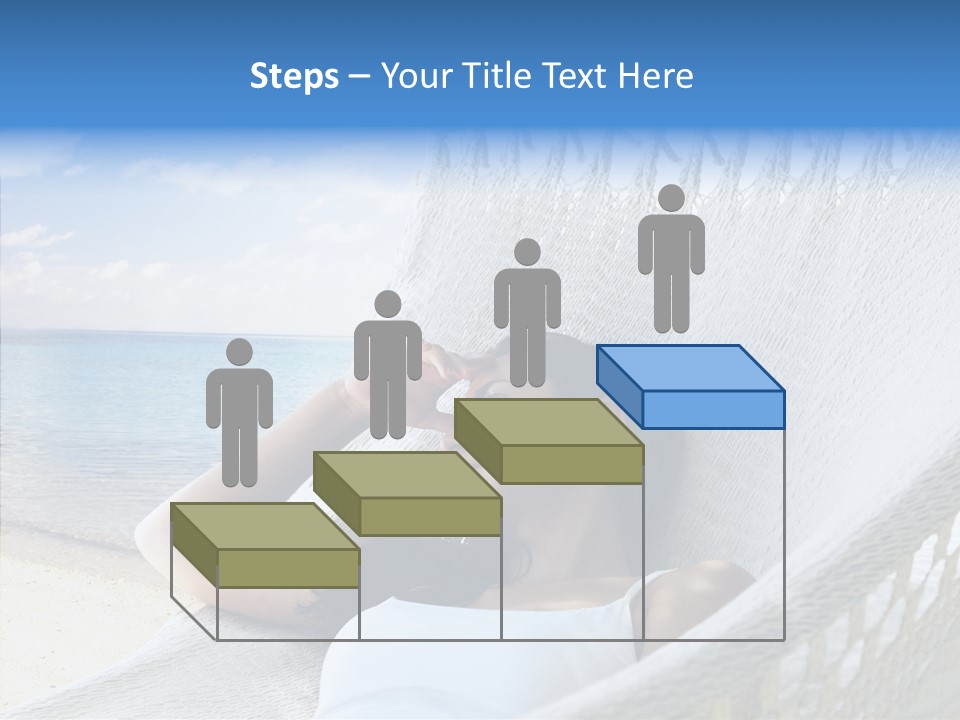 Sunshine Woman Clear PowerPoint Template