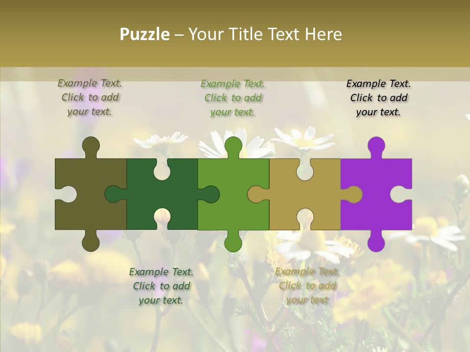 Meadow Macro Growth PowerPoint Template