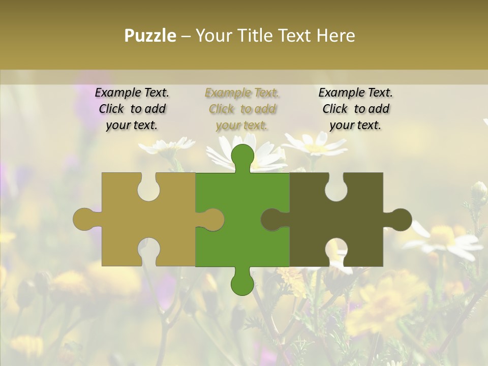 Meadow Macro Growth PowerPoint Template