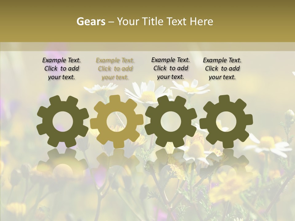 Meadow Macro Growth PowerPoint Template