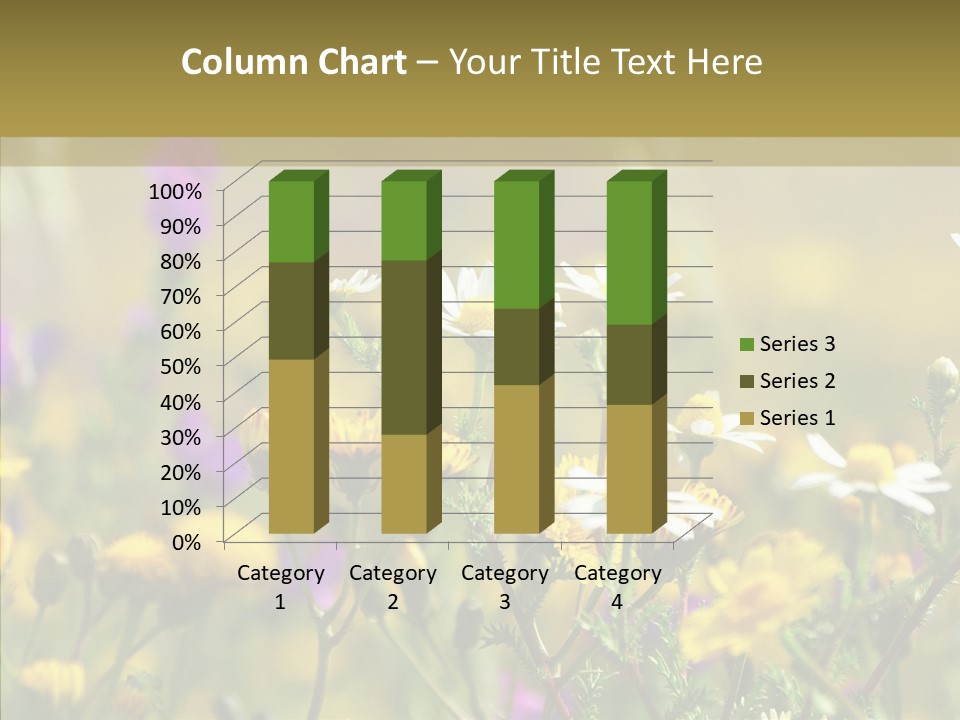 Meadow Macro Growth PowerPoint Template
