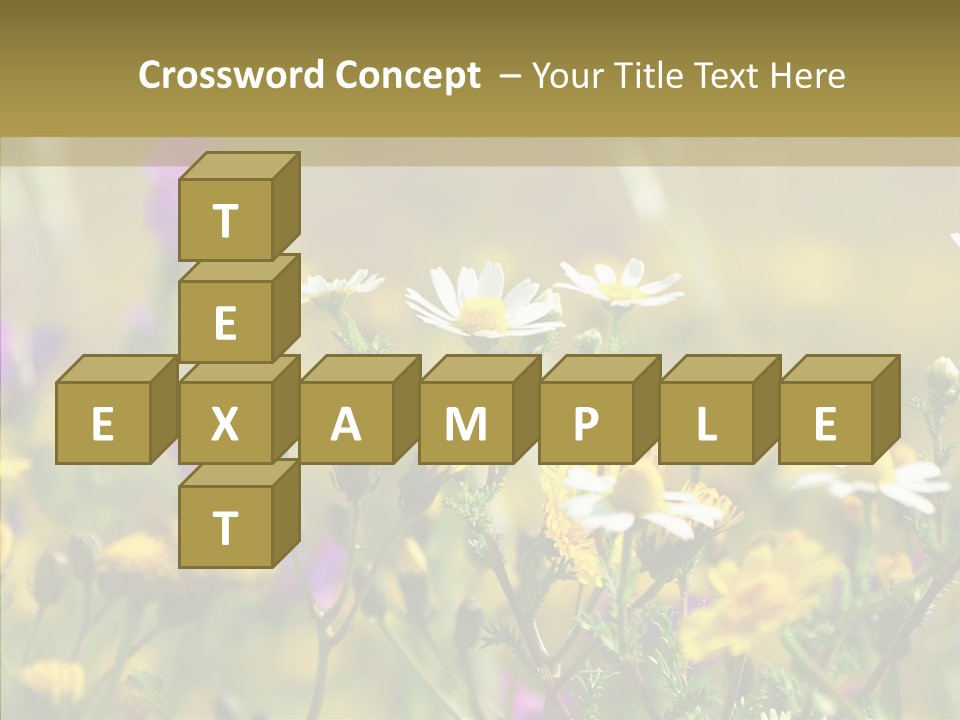 Meadow Macro Growth PowerPoint Template